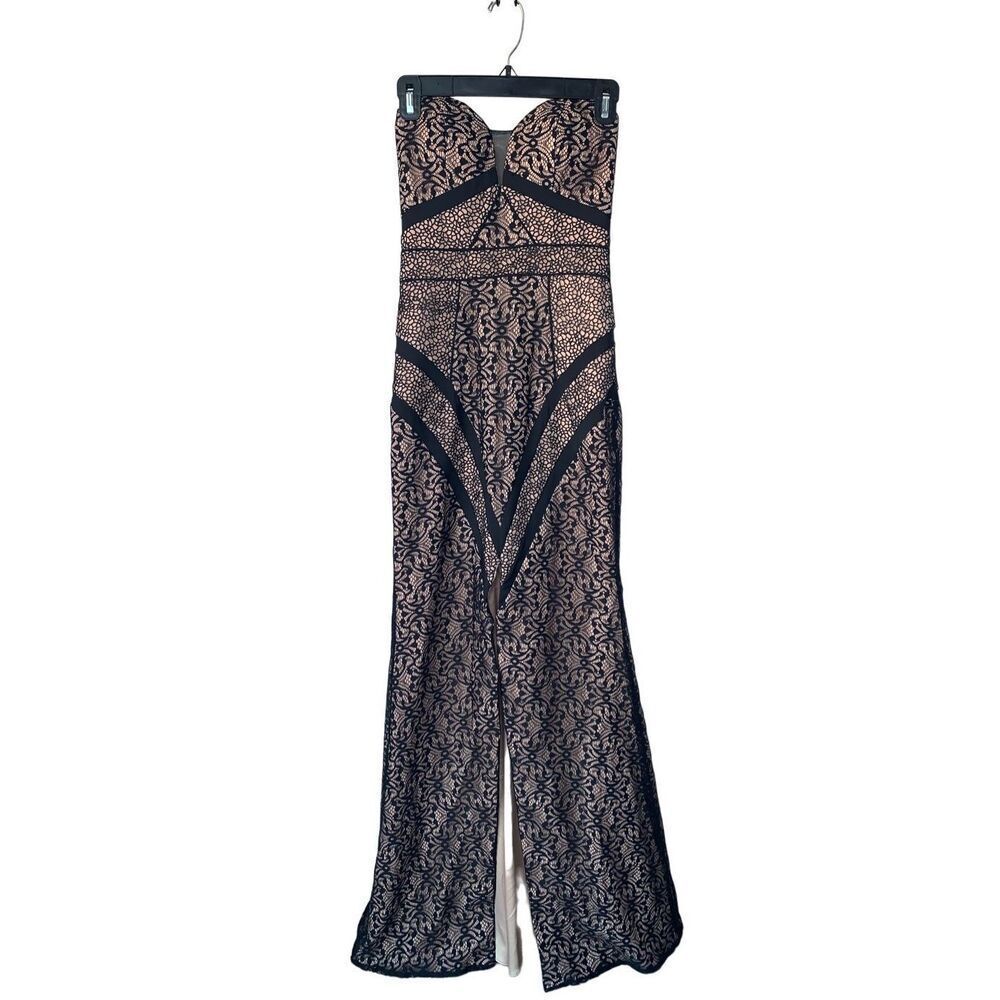 Bariano Australia Lace Overlay Formal Gown Size 2 - Picture 4 of 13